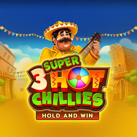 3 Super Hot Chillies slot logo